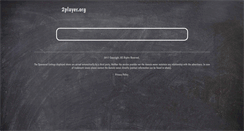 Desktop Screenshot of 2player.org